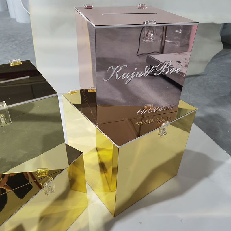 Innovative Acryl-Kartenbox Hoc – Wedding Card Box Bewertung und Preis