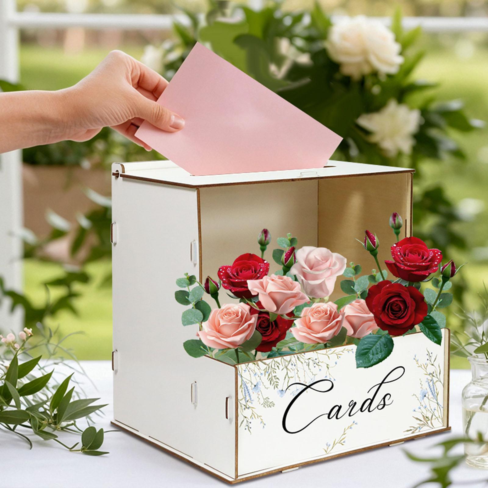 Personalisierte Rustikale Hoch – Wedding Card Box Bewertung und Preis