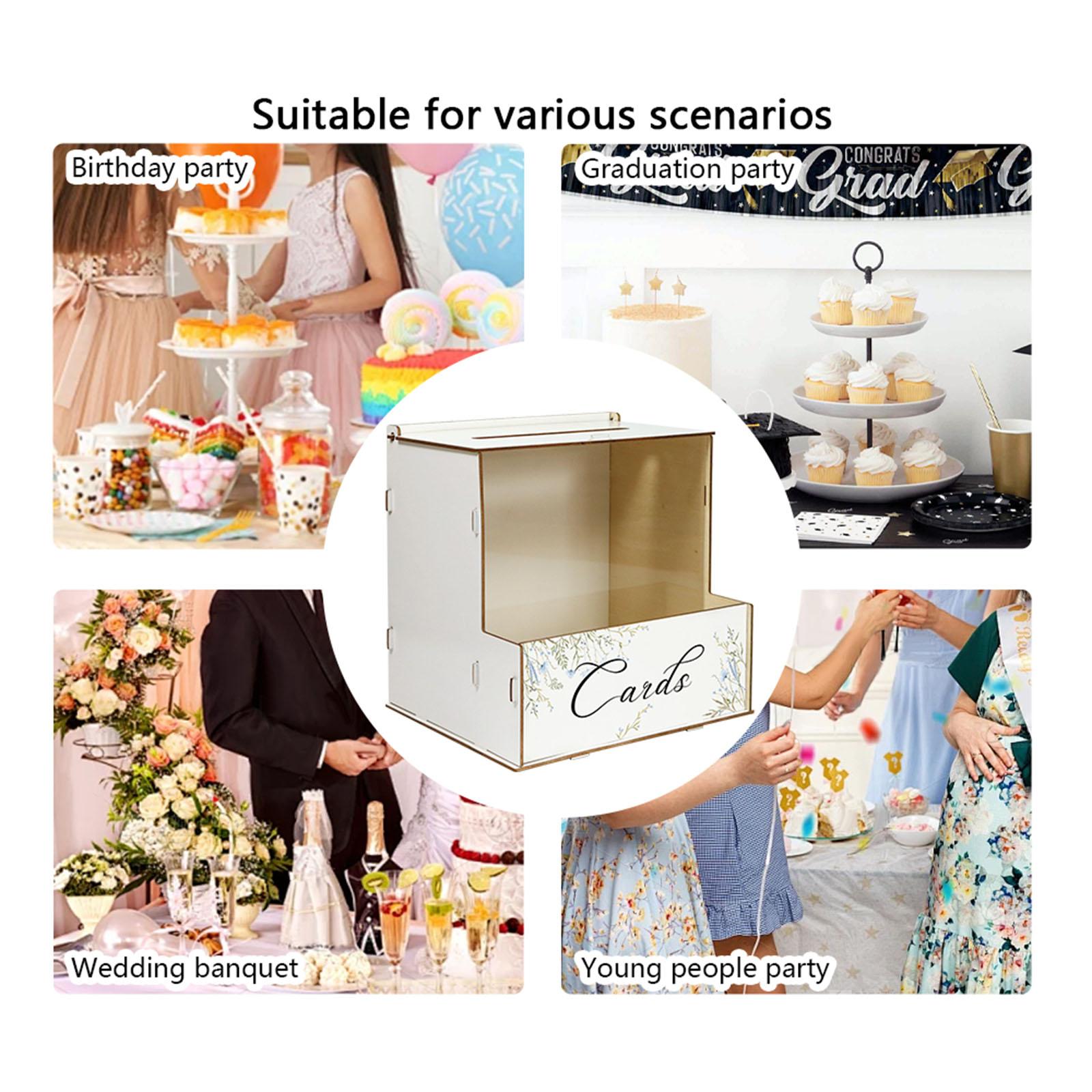 Personalisierte Rustikale Hoch – Wedding Card Box Bewertung und Preis
