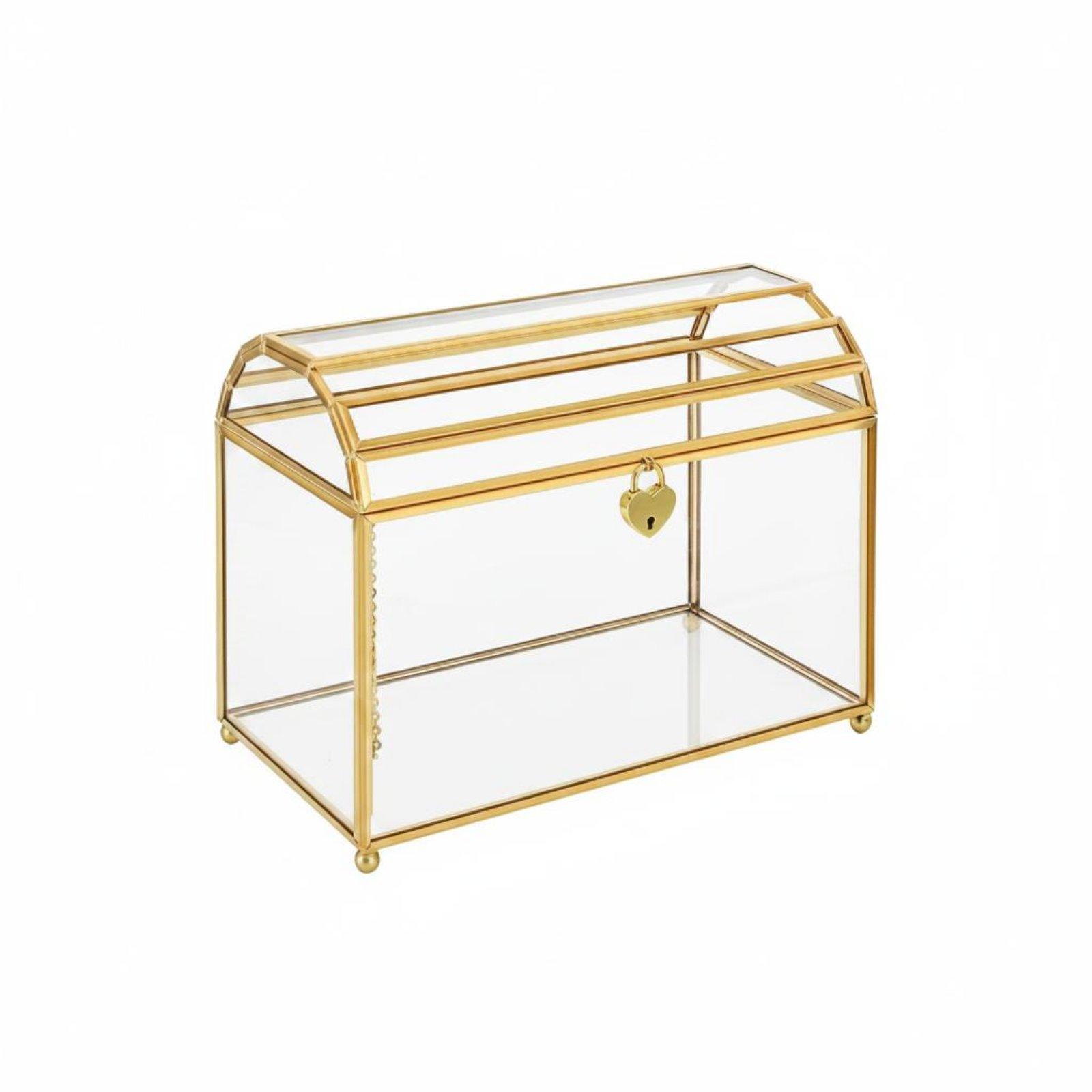 Elegante Glas-Hochzeitsumschla – Wedding Card Box Bewertung und Preis